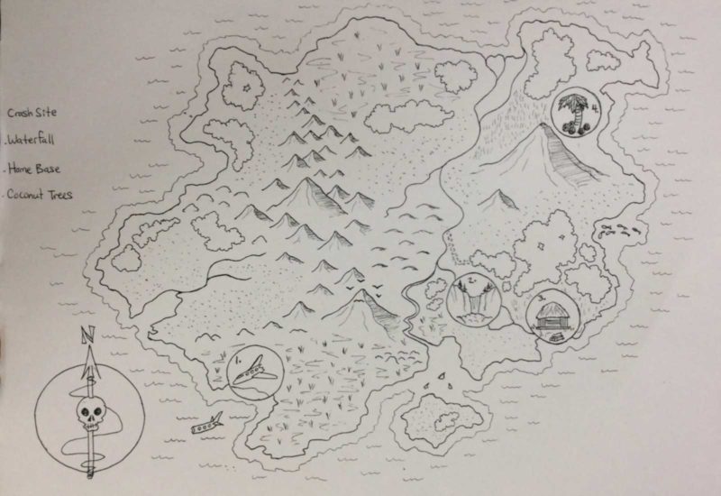 Lost Island Map – Aaron